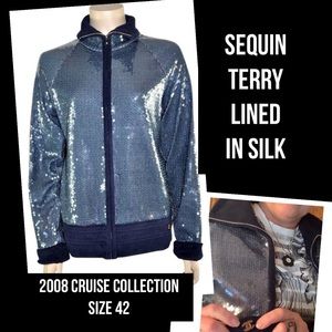 Chanel Sequin & TERRYCLOTH jacket